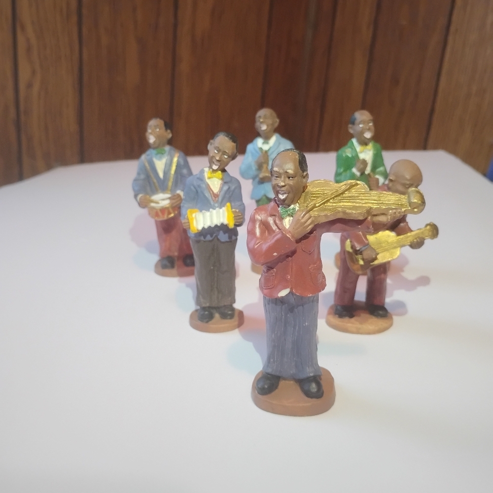 Colorful Jazz Band Figurines